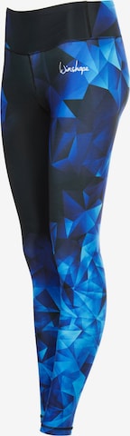 Skinny Pantaloni sportivi 'AEL102' di Winshape in blu