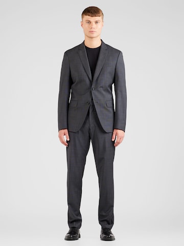 BOSS Regular Suit 'Huge' in Grey: front