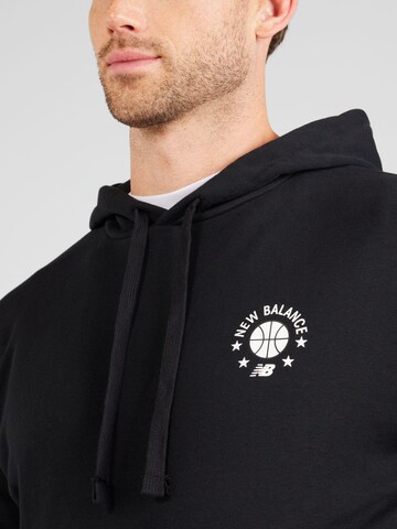 new balance - Sweatshirt 'Hoops Essentials' em preto