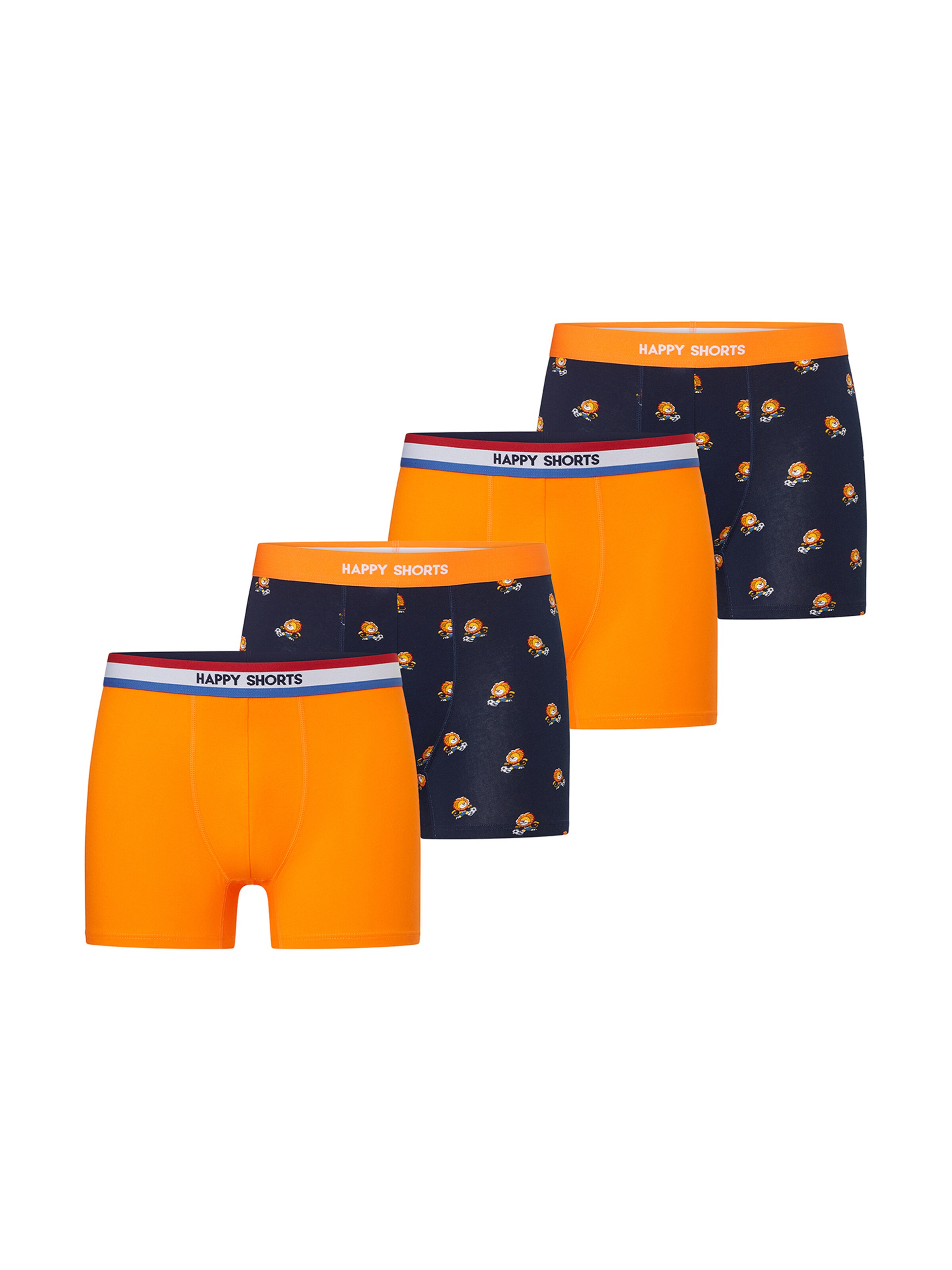 Happy Shorts Boxer shorts ' Koningsdag ' in L in Dark blue / Orange, Item view