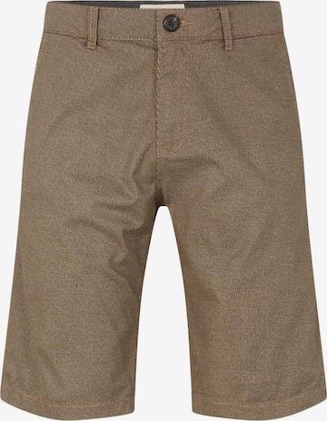 TOM TAILOR Regularen Chino hlače | rjava barva: sprednja stran
