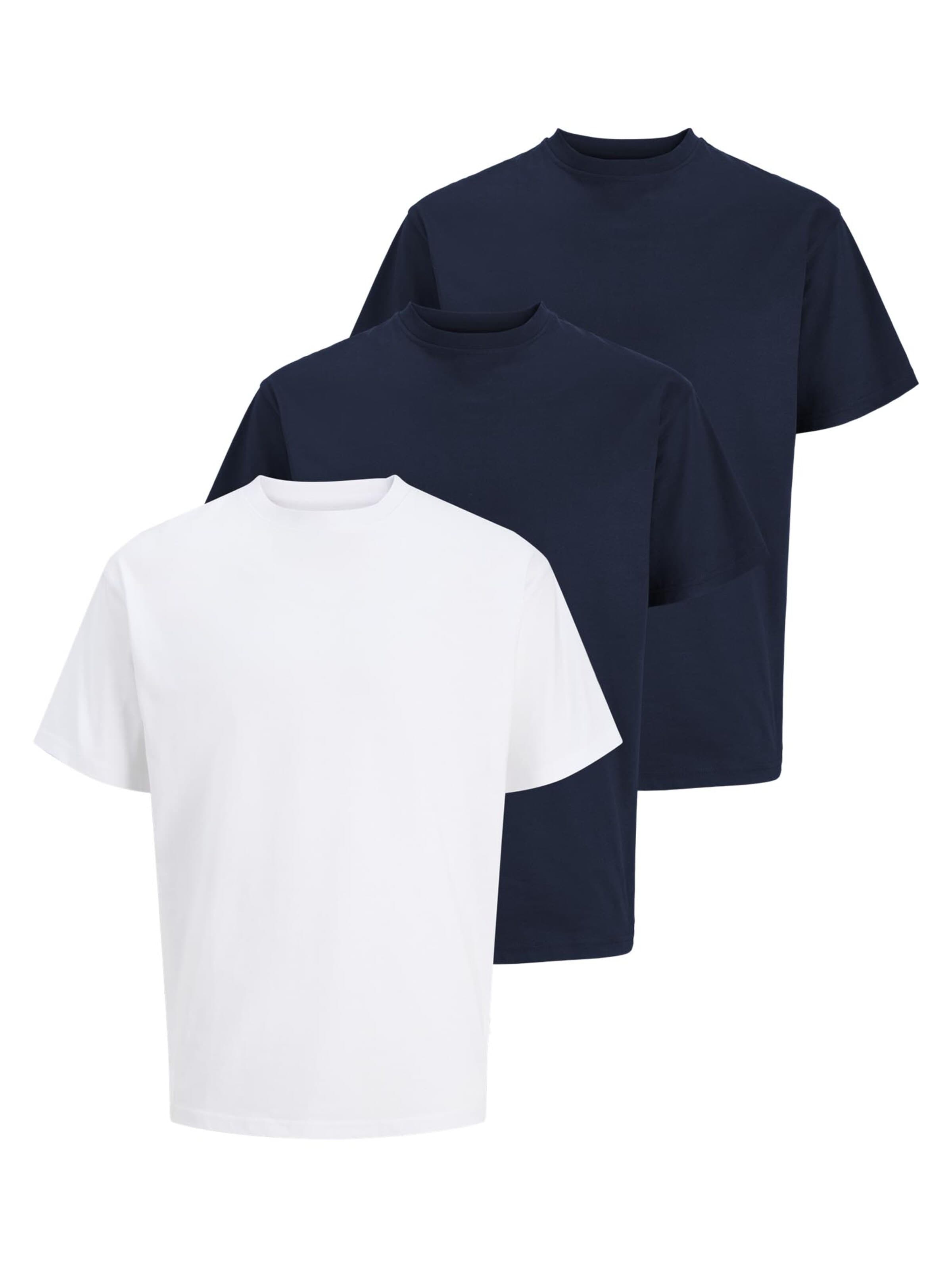 JACK & JONES Shirt 'Cotton Relaxed'‌‌ in Blau: Vorderseite