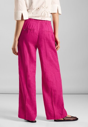 STREET ONE Wide Leg Hose in Pink
