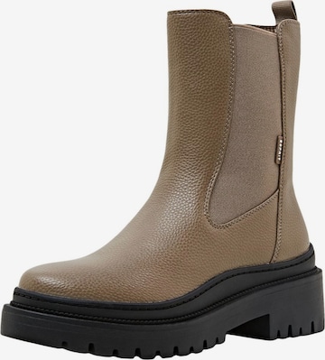 ESPRIT Chelsea boots in Bruin: voorkant