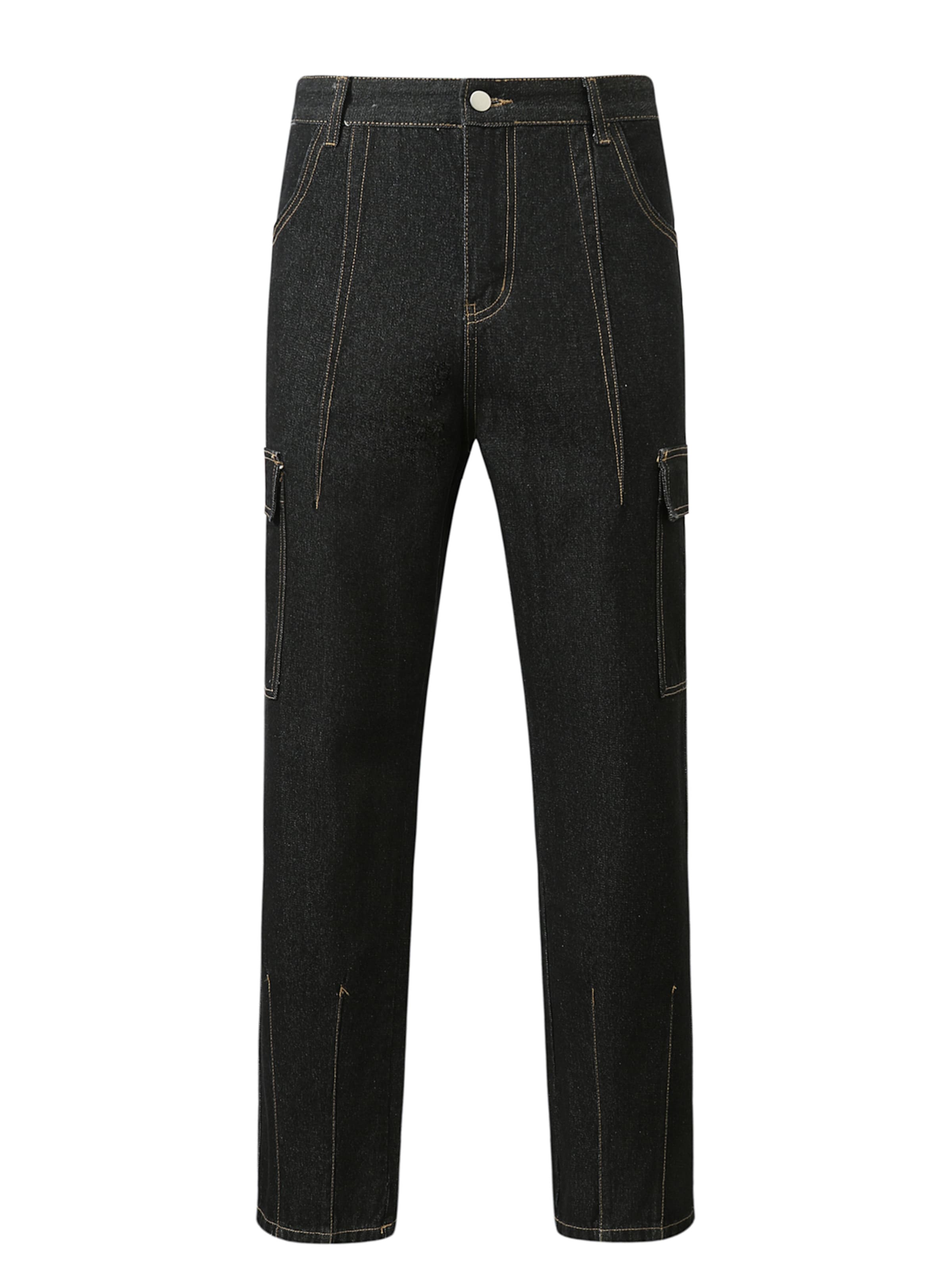 Youthup Cargo Jeans in Black, Item view