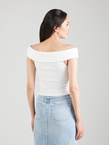 Gina Tricot Top in Weiß