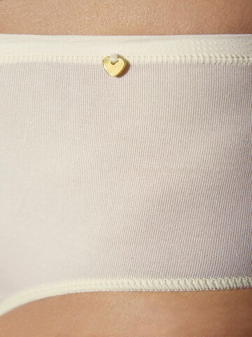 zd ZERO DEFECTS - Panti 'Atenea soy fiber high waist panty' en blanco