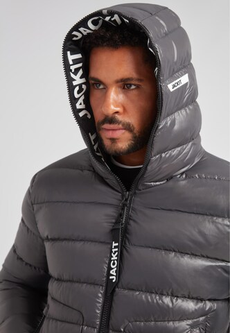 JACK1T Winter jacket 'R4D' in Grey