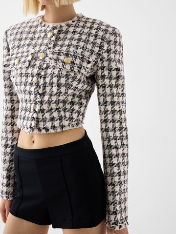 Bershka Overgangsjakke i hvid