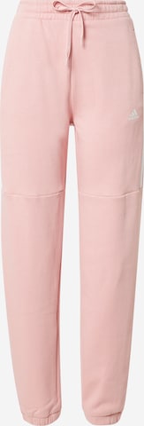 Effilé Pantalon de sport ADIDAS SPORTSWEAR en rose : devant