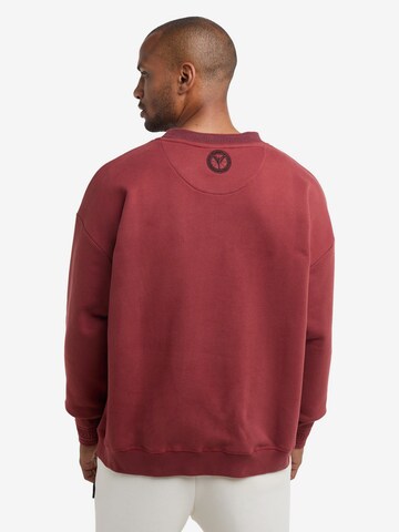 Carlo Colucci Sweatshirt ' De Tomas ' in Rood