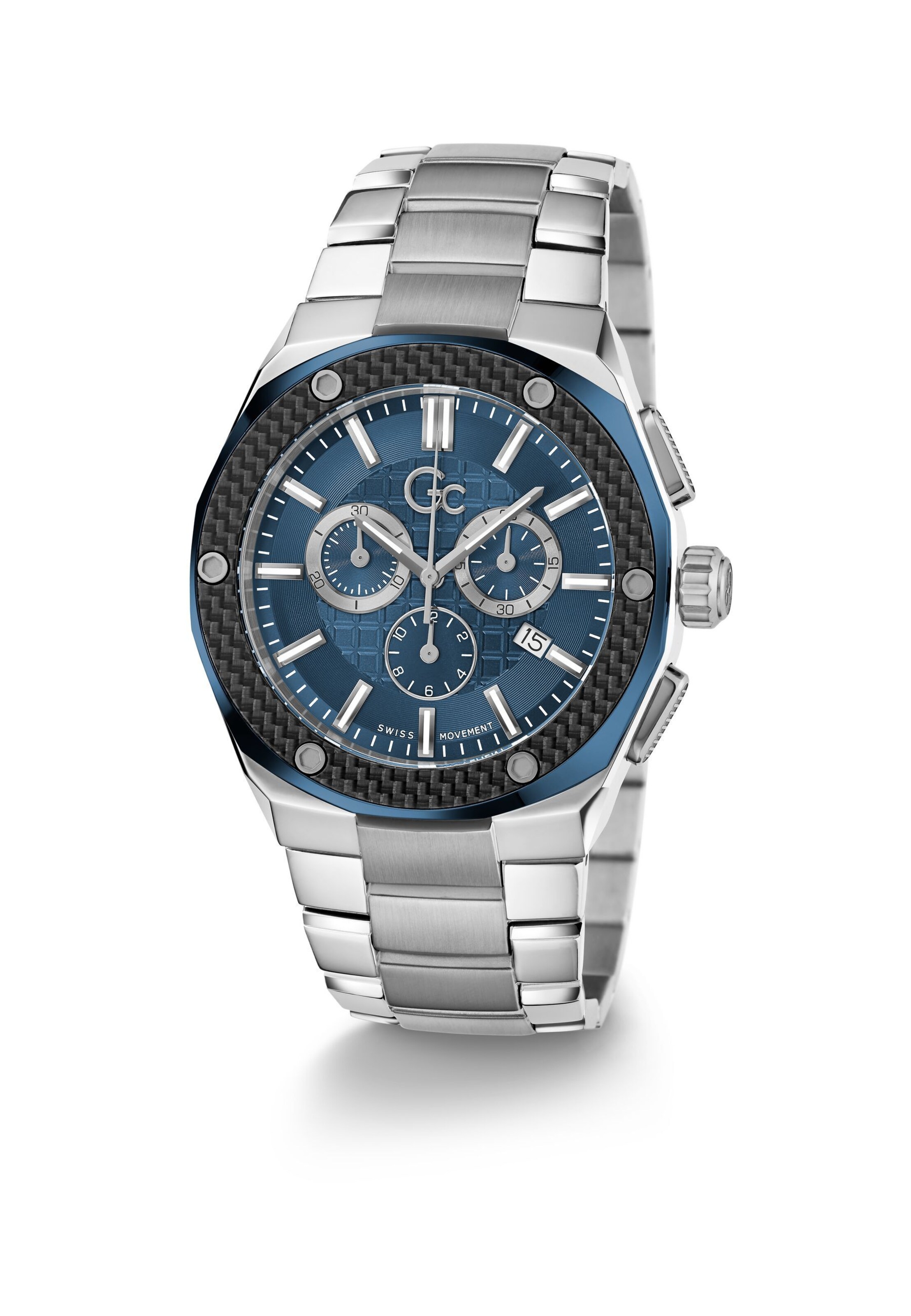 Gc Analog watch 'Fiber' in Silver