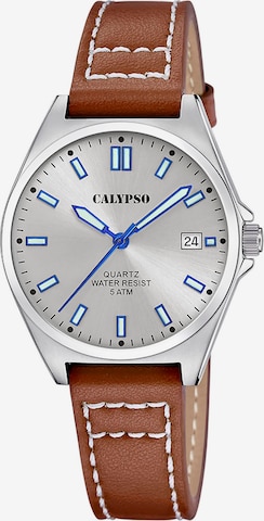CALYPSO WATCHES Uhr in Braun: Vorderseite