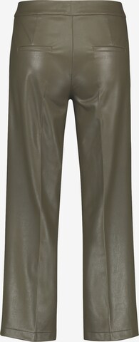 GERRY WEBER Wide leg Pleated Pants in Green