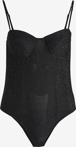 VILA Bodysuit 'FLOR' in Black: front
