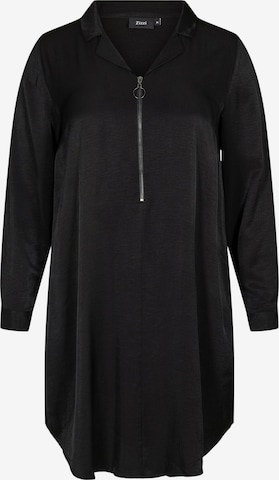 Zizzi Kleid 'XLASI' värissä musta: edessä