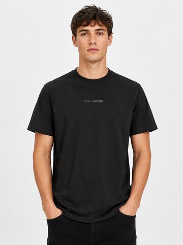 Fightwood Performance shirt 'Elegant' in Black