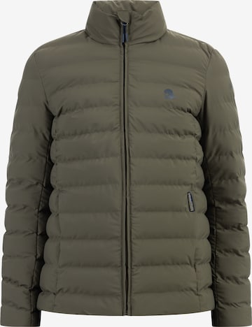 Schmuddelwedda Weatherproof jacket 'Halee' in Green: front