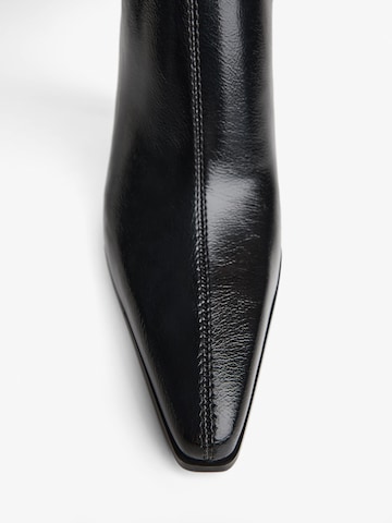 Bottines Bershka en noir