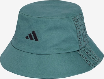 ADIDAS SPORTSWEAR - Sombrero deportivo en verde: frente