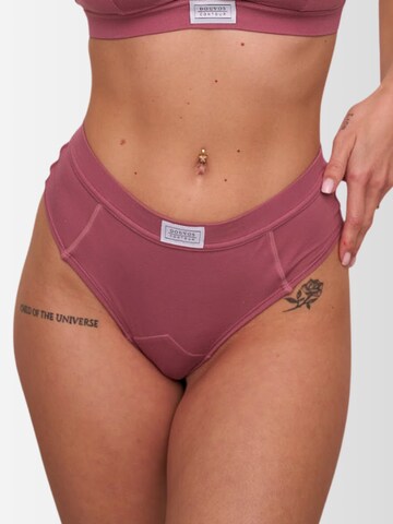 DOUVOS CONTOUR Slip 'GEMÜTLICHER' in Pink: Vorderseite