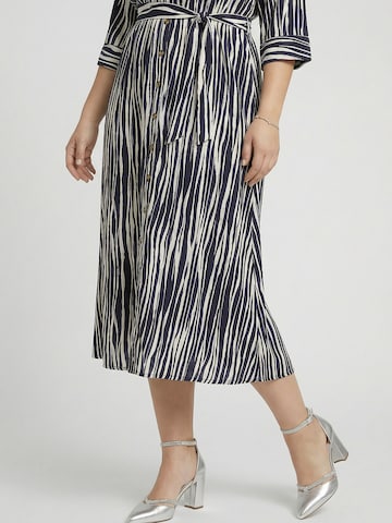 juoda Guido Maria Kretschmer Curvy Palaidinės tipo suknelė 'Salma'