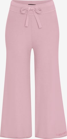 Elbsand Wide Leg Hose in Pink: Vorderseite