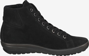 Bama Lace-Up Ankle Boots in Black