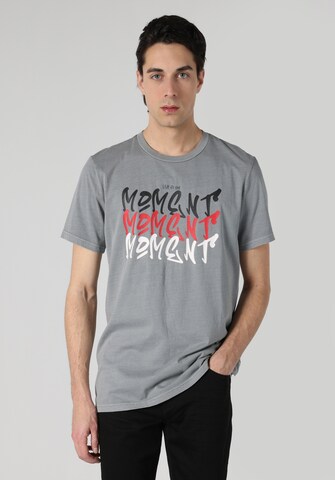 T-Shirt Colin's en gris : devant