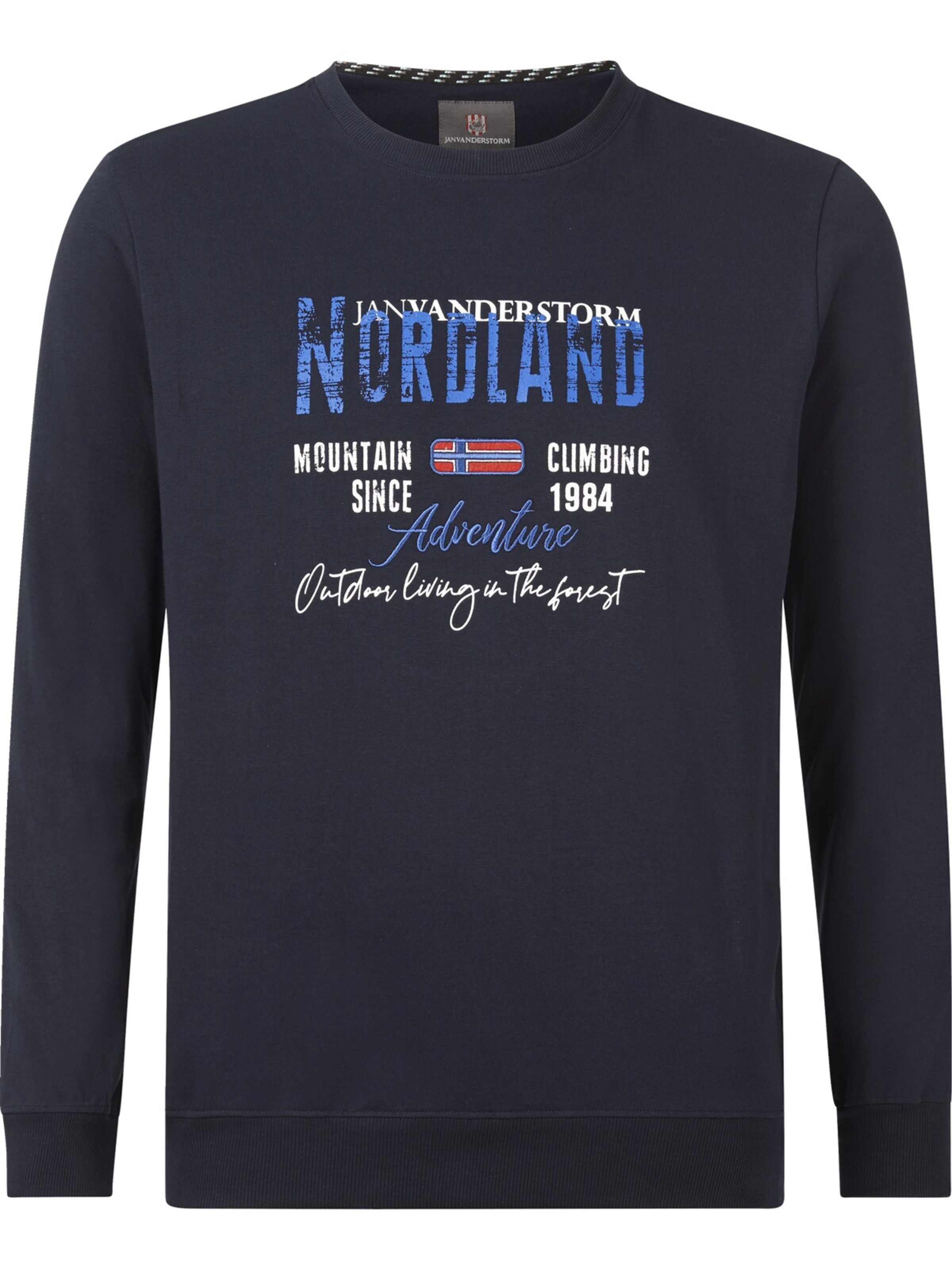 Jan Vanderstorm Sweatshirt ' Botu ' in Green