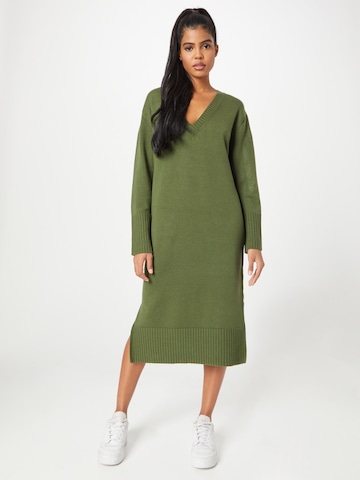 Smith&Soul Πλεκτό φόρεμα σε πράσινο: μπροστά