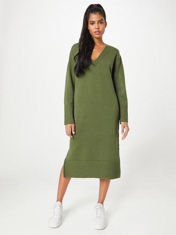 Smith&Soul Knitted dress in Green: front