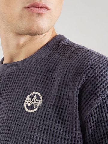 ALPHA INDUSTRIES Μπλούζα φούτερ 'Studio' σε μπλε