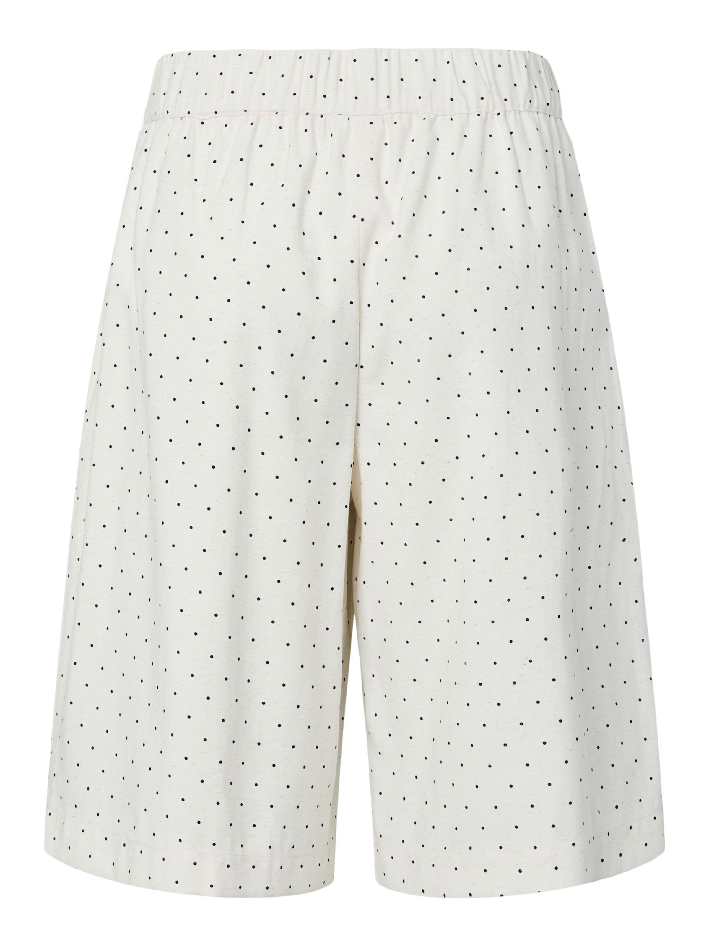 Wide leg Pantaloni con pieghe 'YASDotly' di YAS in bianco