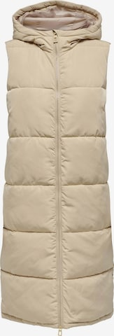 Gilet ONLY en beige : devant