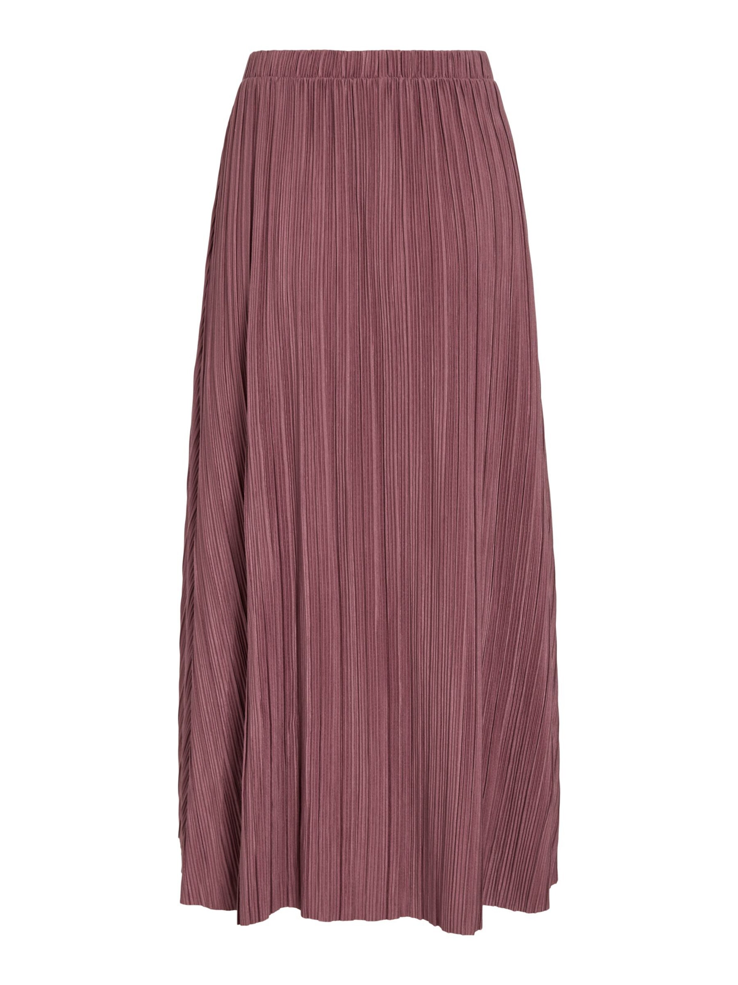 VILA Nederdel 'VIPlis' i pink