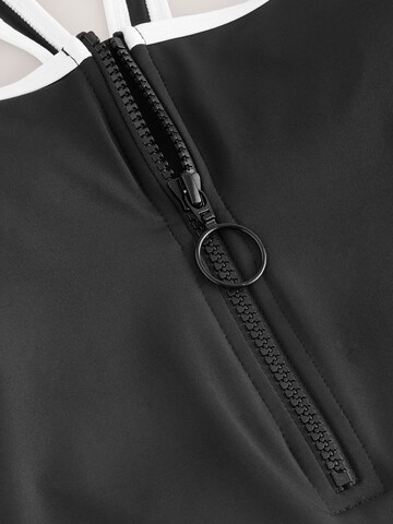 Next Bustier Badpak in Zwart