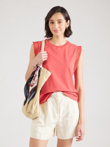 UNITED COLORS OF BENETTON Футболка в Красный: спереди