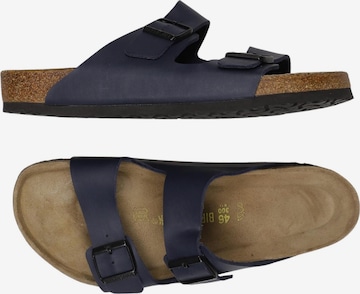 BIRKENSTOCK Sandalen 46 in Blau: Vorderseite