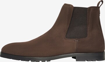 Henry Stevens Chelsea Boots 'Wallace CB' in Brown