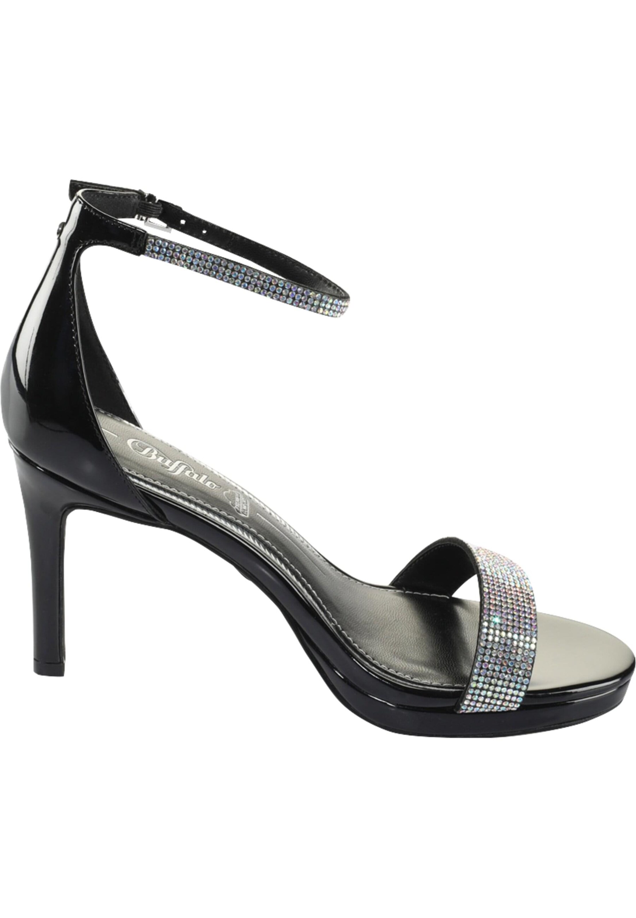 BUFFALO Remmisandaalit 'Monroe 2' värissä musta