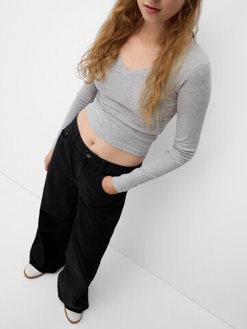Maglietta di Bershka in grigio