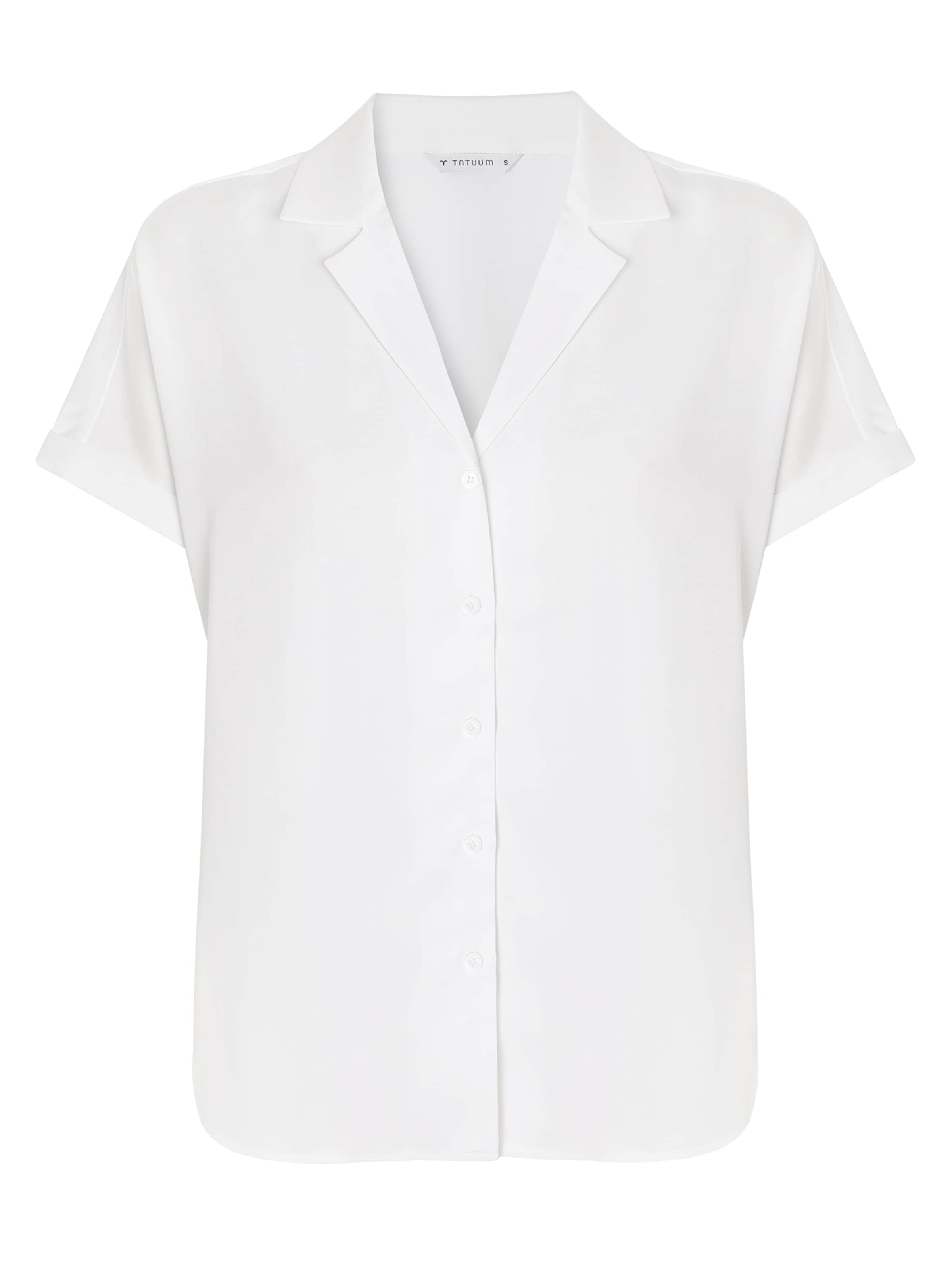 TATUUM Блузка 'KIMINI' в Белый: спереди