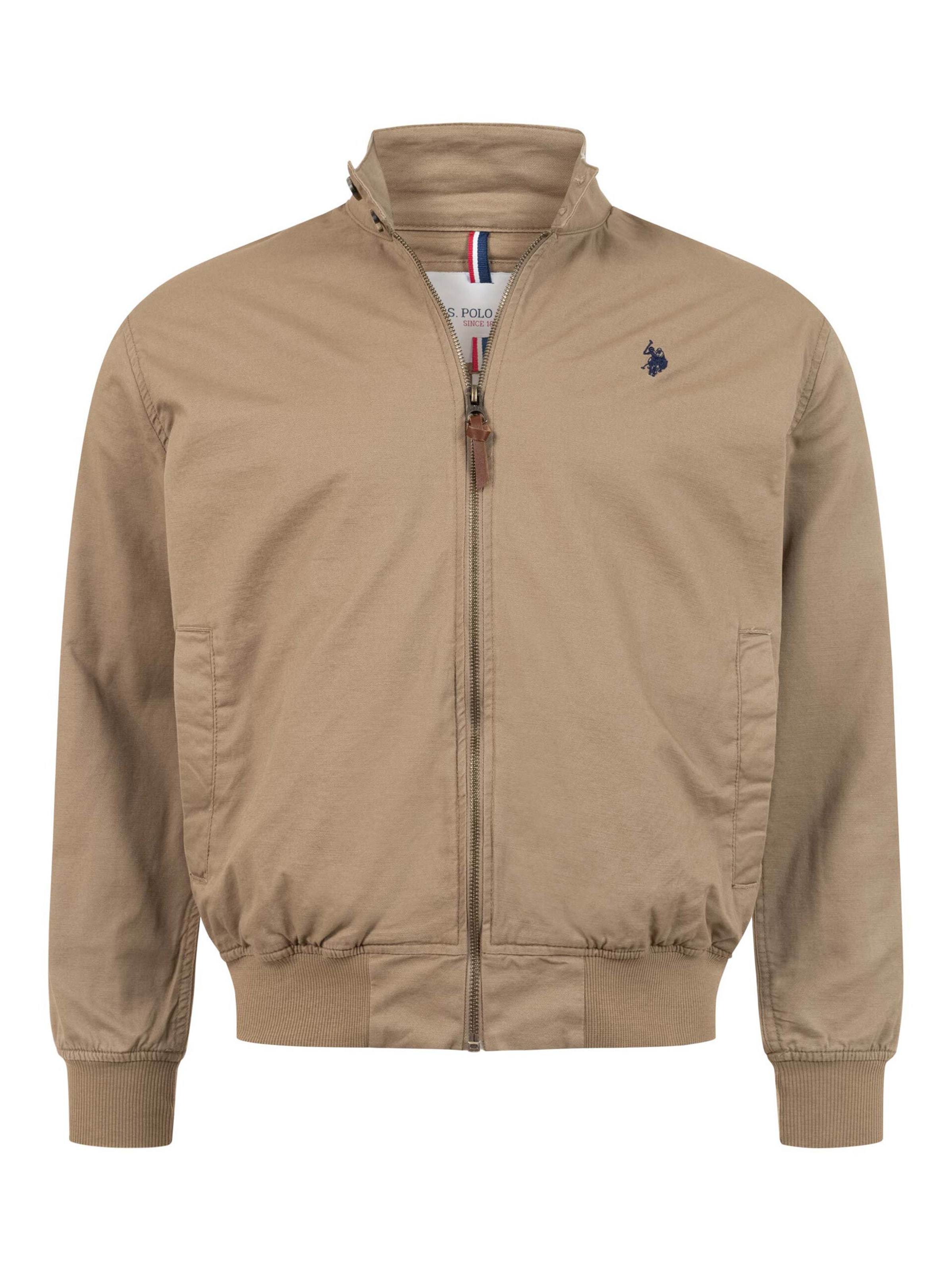 U.S. POLO ASSN. Jacke in Beige: Vorderseite