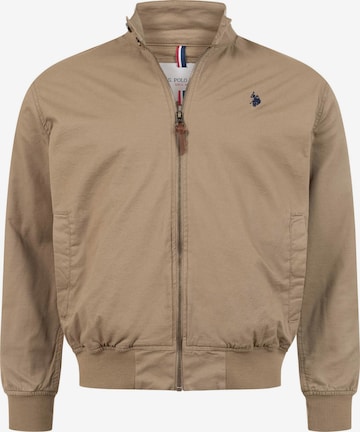 U.S. POLO ASSN. Jacke in Beige: Vorderseite