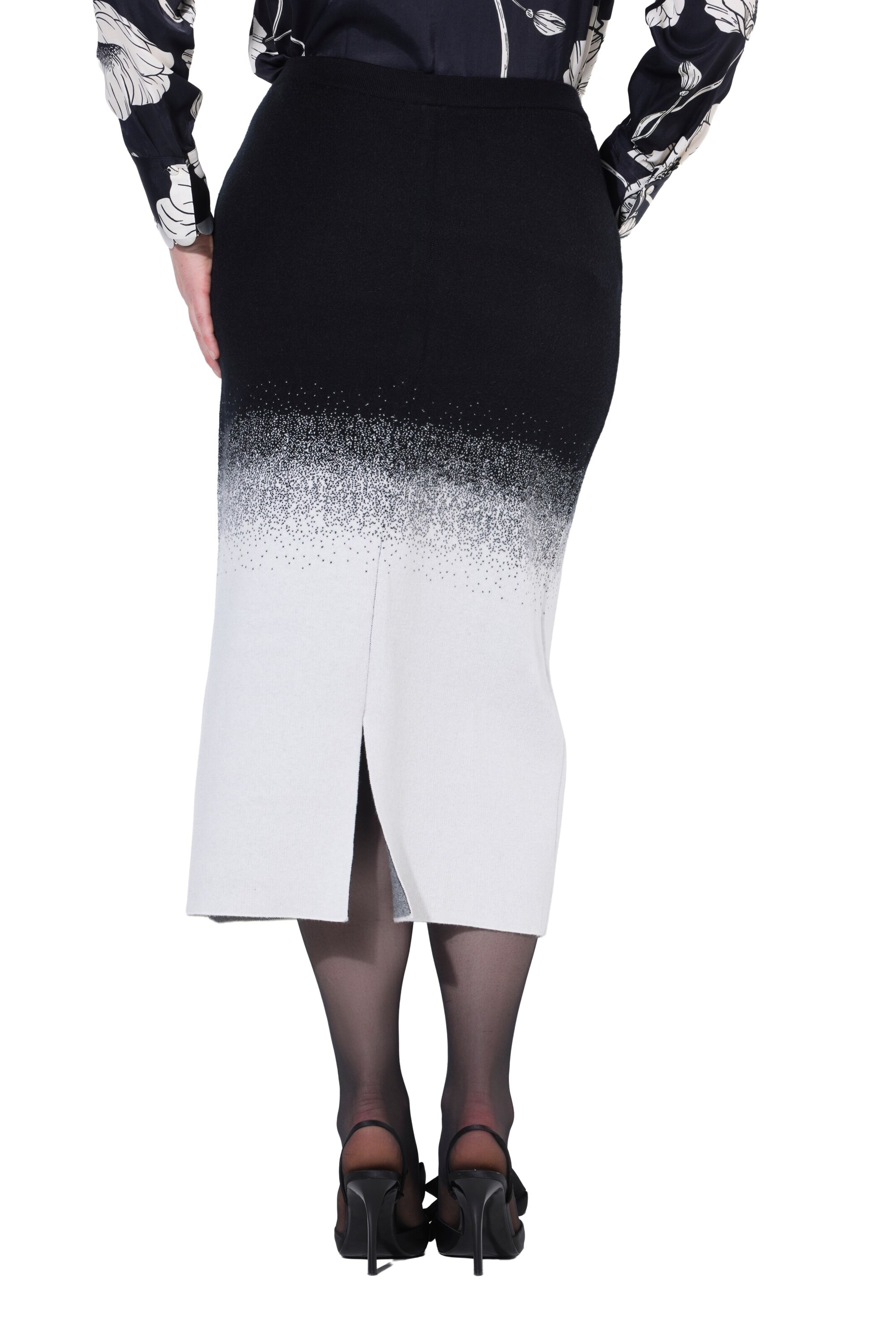 Ulla Popken Rock in Schwarz