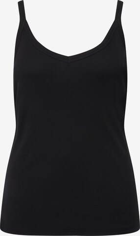 Ulla Popken Top in Black: front