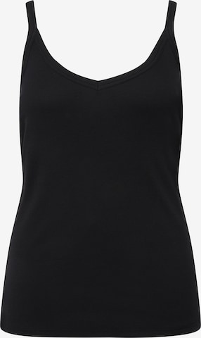 Ulla Popken - Top en negro: frente