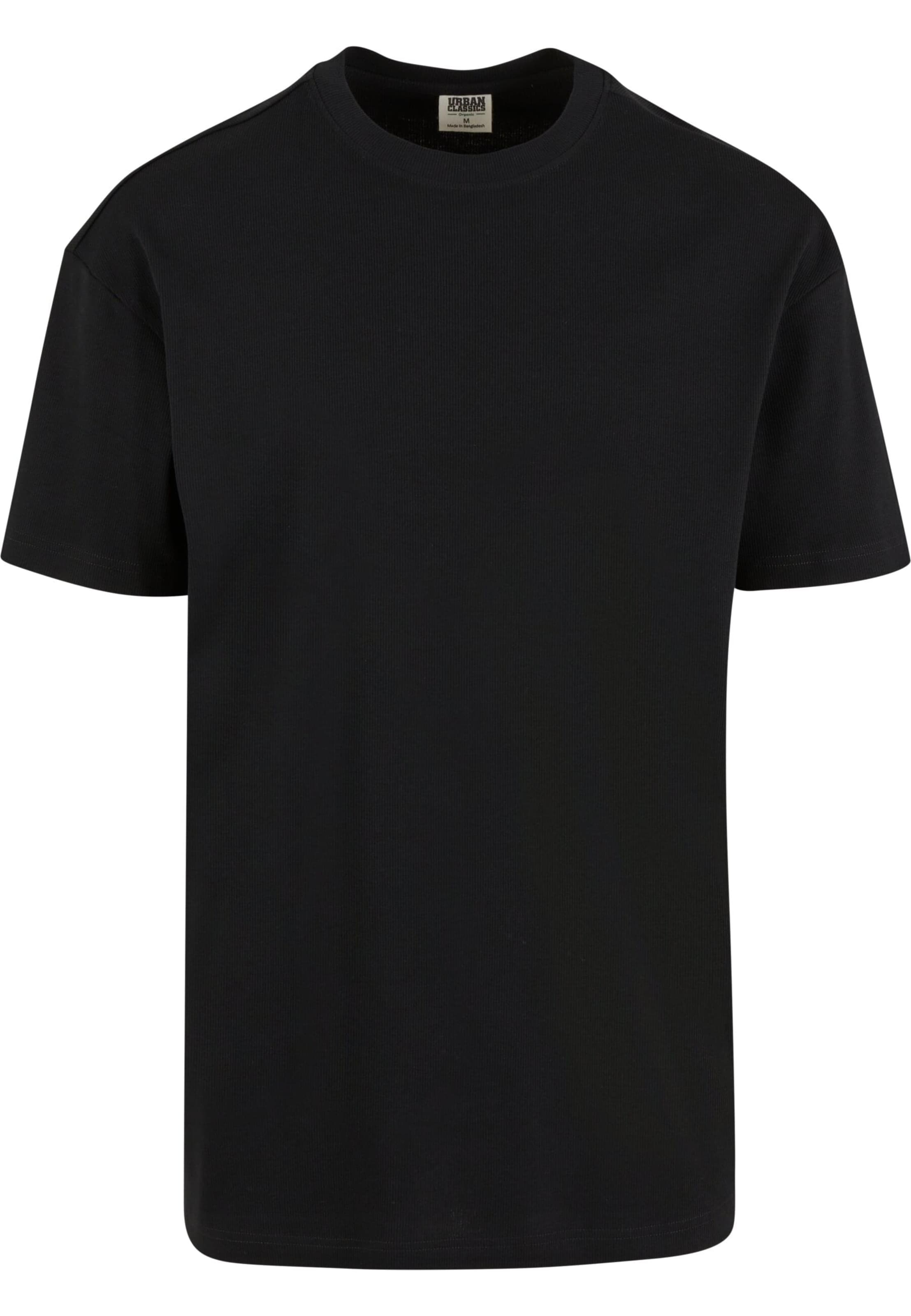 Urban Classics Shirt in Schwarz: Vorderseite