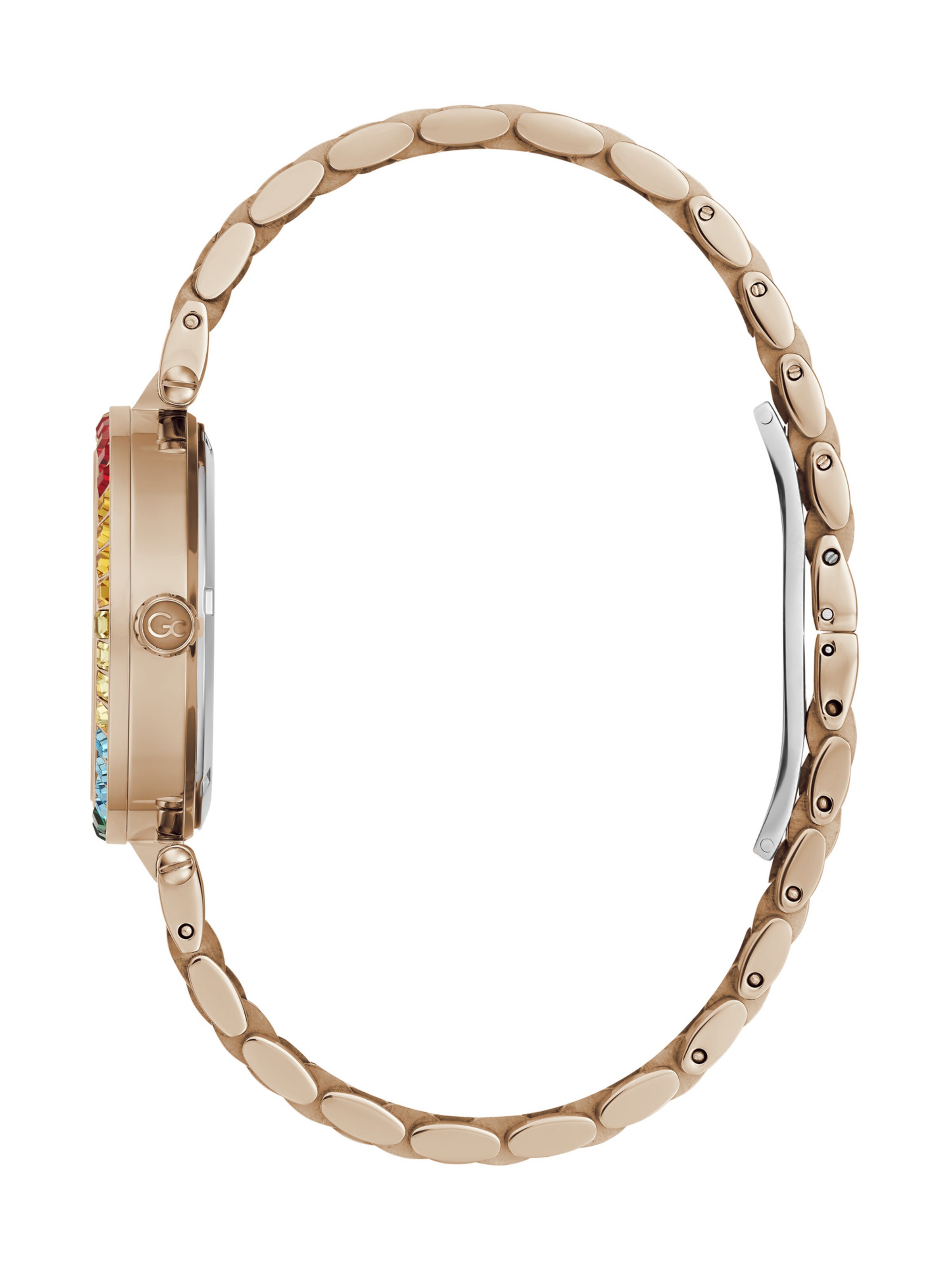 Gc Analoog horloge 'Flair Crystal' in Goud